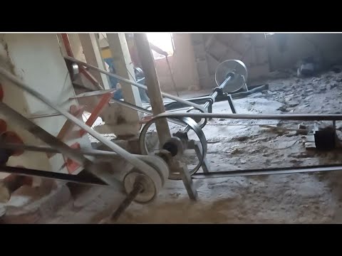 طاحونة دوار عين يمل تبارك الله على المعلم 6 مواكن الطحين غربال و مكينة تفرشيش الفول و الجلبانة