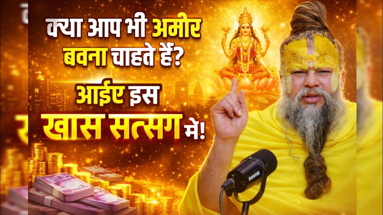 क्या आप भी अमीर बनाना चाहते है । आइये इस खास सत्संग में। Premanandniya 
