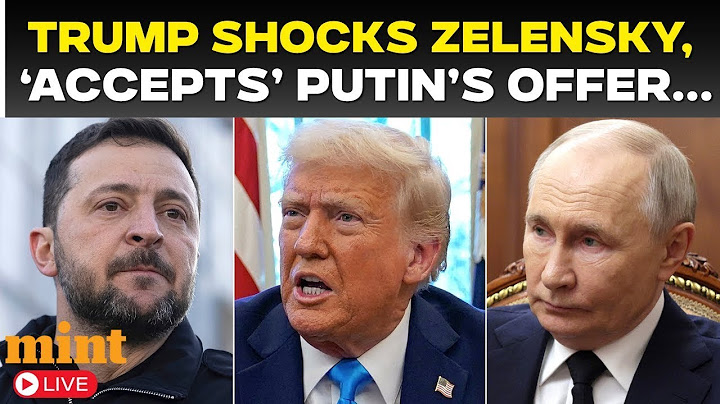 Trump 'Accepts' Putin's Rare Offer LIVE | 'I'd Like To Buy...': Trump SHOCKS Zelensky | US | Ukraine