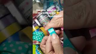 Use It Or Lose It! Washi Tape Fail - What Happens When I Hoard Instead Of Use My Washi #washitape