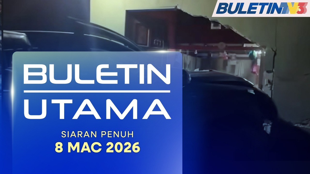 Suspek Curi Kabel Rempuh Rumah Ketika Larikan Diri | Buletin Utama, 8 Mac 2026