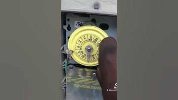 How to change the timer on my pool pump