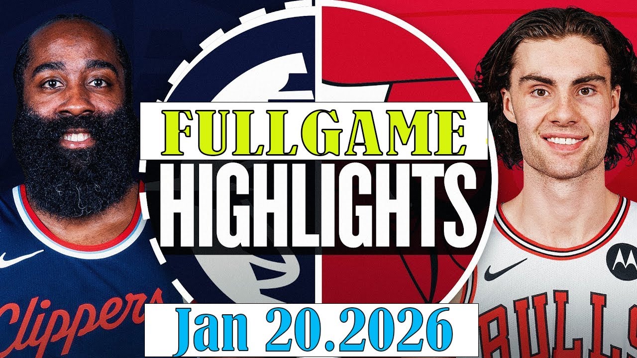 Матч «Чикаго Буллз» — «Лос-Анджелес Клипперс», 1/4 финала, 20 января 2026 года. Основные моменты ...