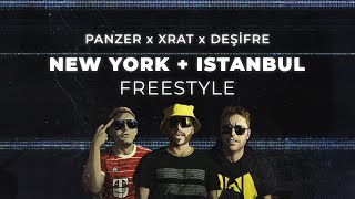 Panzer x XRat x Deşifre - New York + Istanbul Freestyle Video