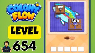 Colony Flow Level 654 Full Walkthrough Solution