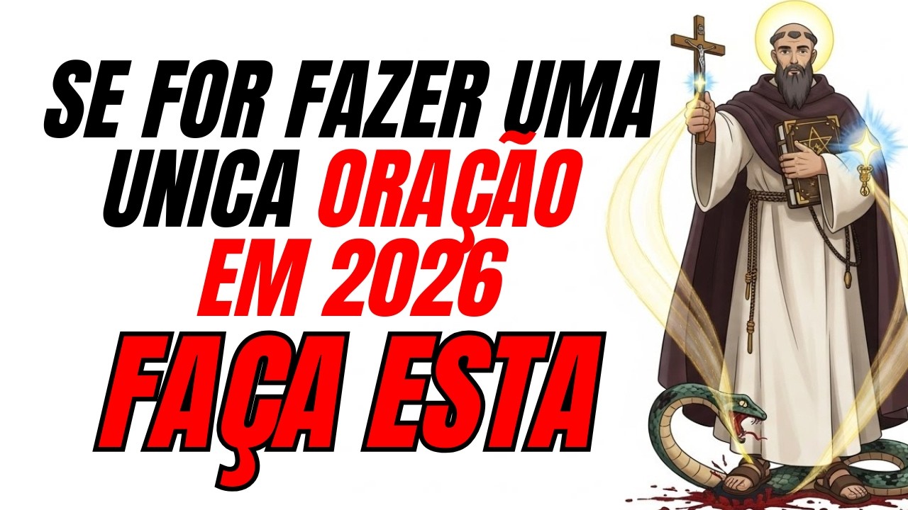 Oração mais poderosa para 2026 das 13 palavras do Grimório CANCELA QUALQUER maldição da sua vida
