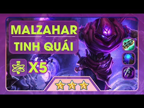 Video 5 Đột Biến 2 Khổng Lồ Malzahar 3 Sao Độc Tố Lên Từng... - youtube
