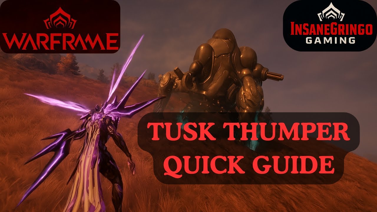 Warframe – Nightwave Tusk Thumper Kill on Plains of Eidolon