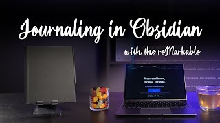 Journaling in Obsidian with the reMarkable - Full workflow Academic Handwritten Notes In Obsidian Ipad Remarkable Boox Friendly Workflow Ft Supernote