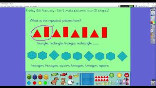 Year 2 Maths 12th Feb Repeating Patterns
