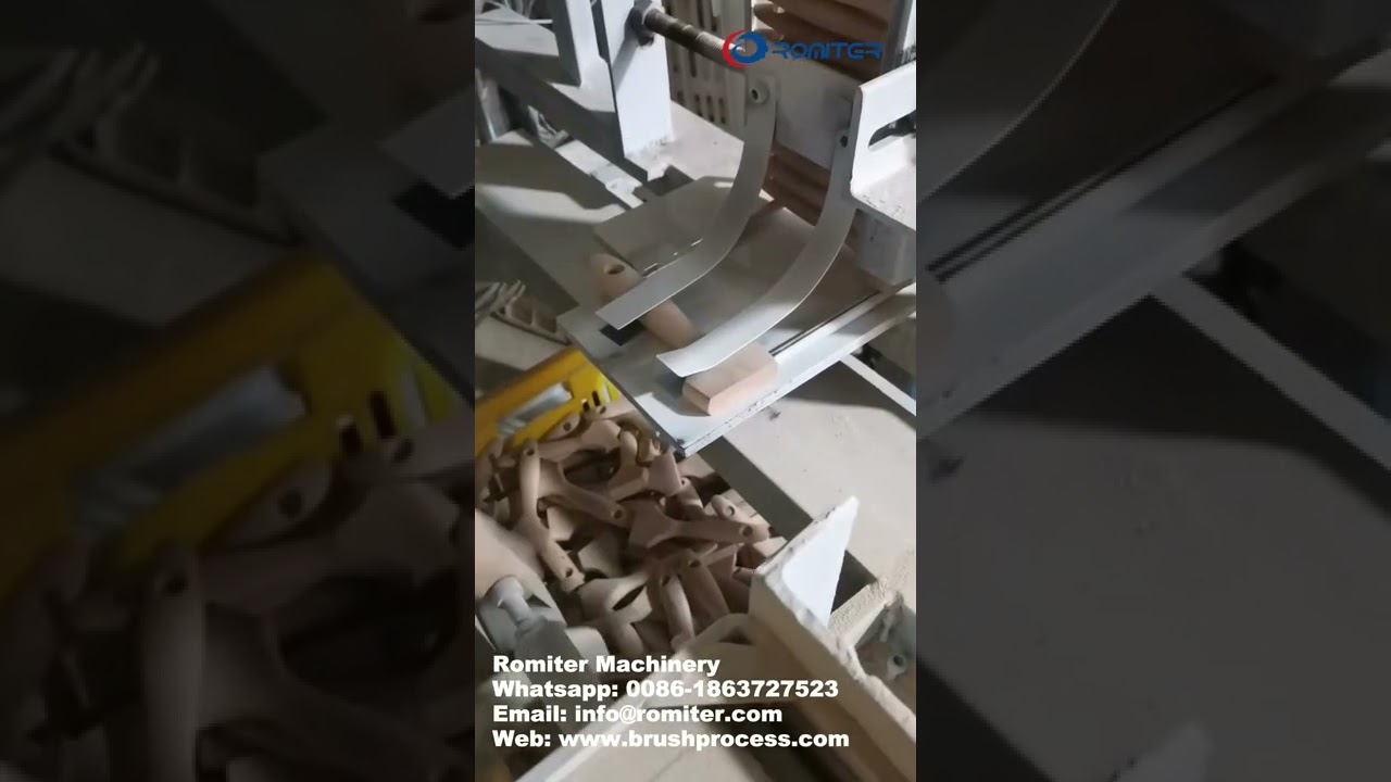 Paint Brush Wooden Handle Sanding Machine