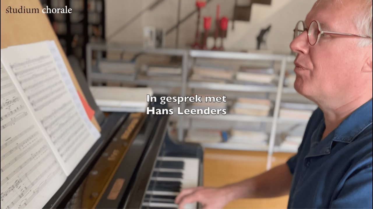 Hans Leenders - 25-jarig jubileum bij Studium Chorale