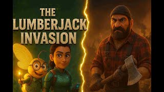 🌳✨ The Lumberjack Invasion | Professor Jugnu & Dr. Noori Save the Jungle