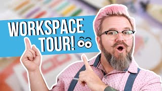 A Tour of my Cross Stitching Setup | Caterpillar Cross Stitch