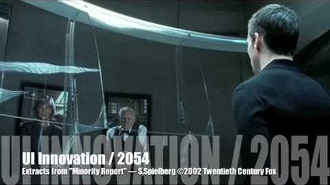 Minority Report UI Innovation analysis