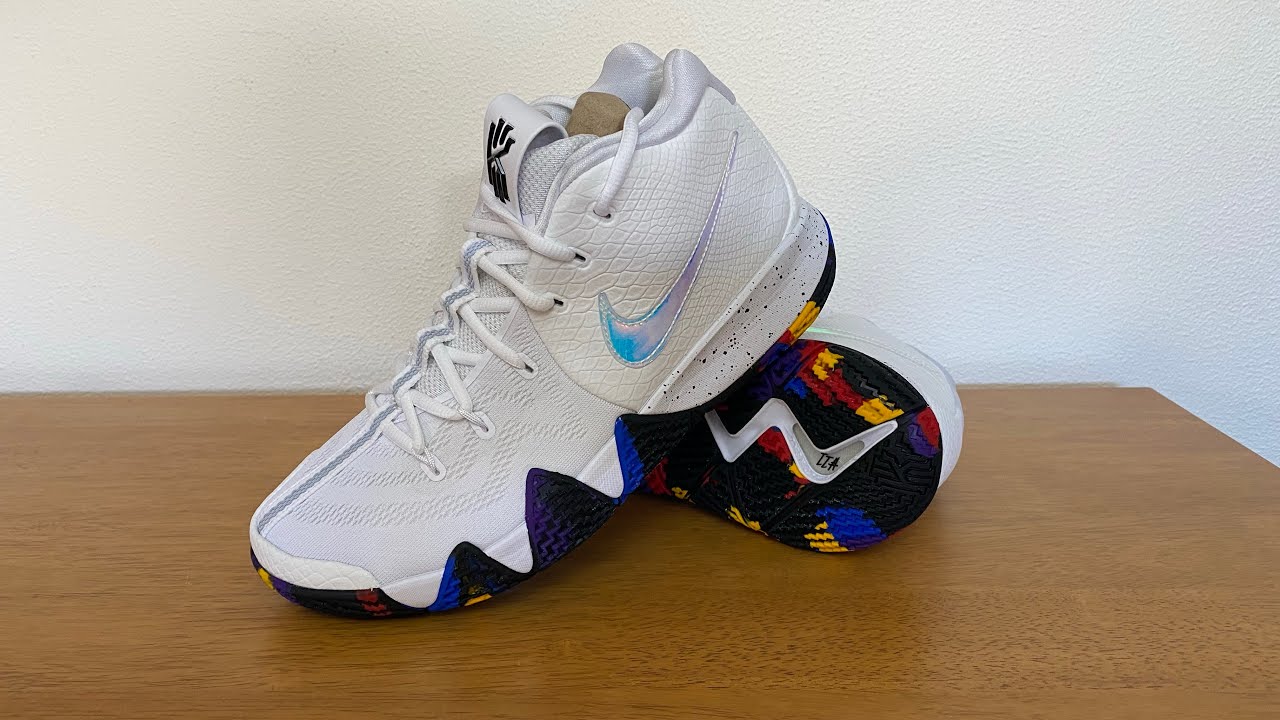 Nike Kyrie 4 “March Madness” - Style Code: 943806-104 - YouTube