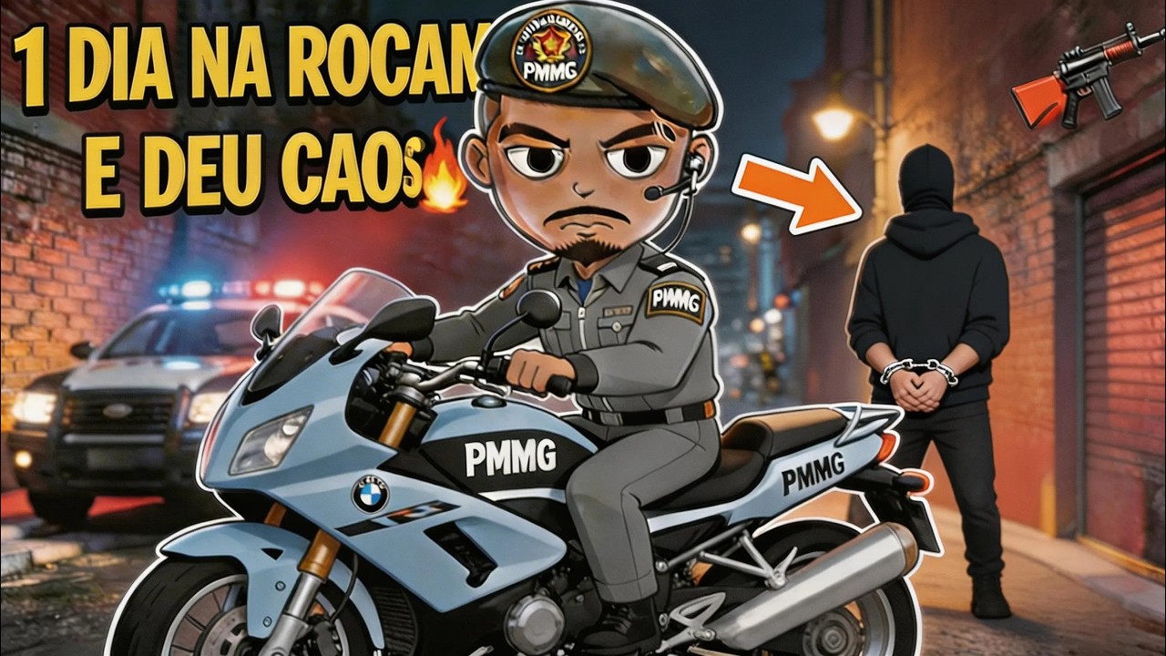 +16 DISTRITO ROLEPLAY | 1 DIA NA ROCAM E TERMINOU EM CAOS 🚨🔥