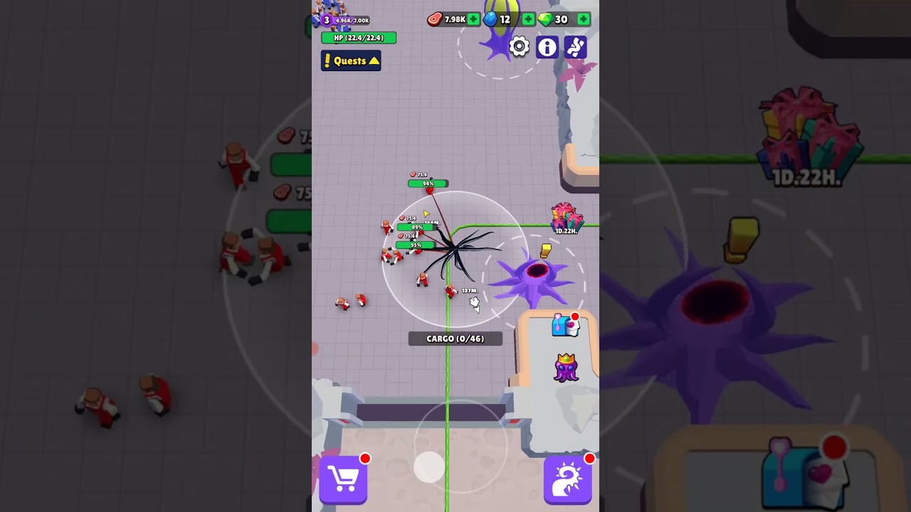 Alien Invasion game part 10 | Android game | Alien game-play | Spider game play