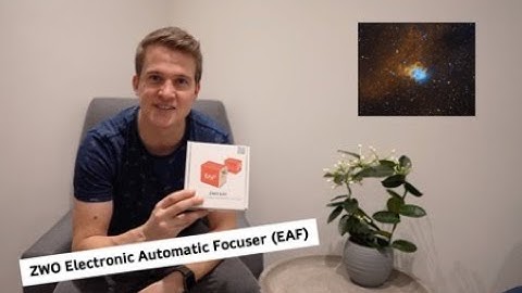 Astrophotography - Photographing NGC 7538 and the new ZWO EAF