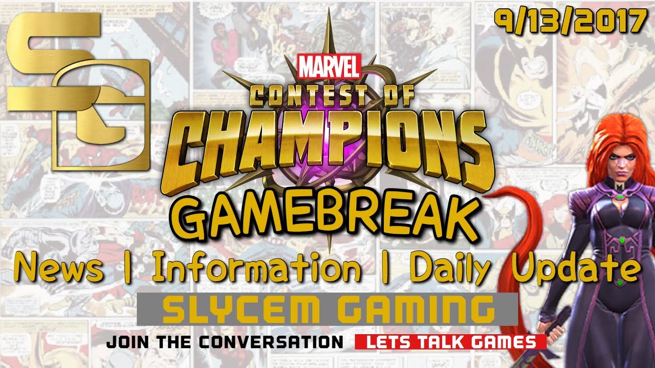 MCOC Gamebreak | War Point Update| Energy Refill Offer | Medusa Arena ...