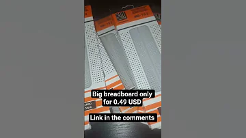 Big Bradboard Only For 0 49 USD Link Https Www Alibaba Com X 1l9lEpR Ck Pdp Electronics Diy 