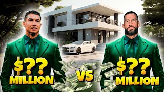 Cristiano Ronaldo VS Roman Reigns: WHO IS RICHER?