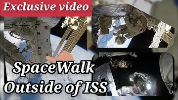 Spacewalk to install New international space station solar array