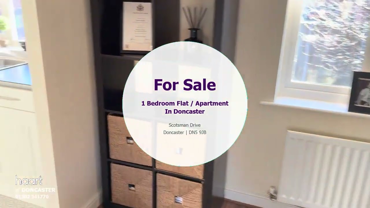 Virtual Viewing of Scotsman Drive, Doncaster, 1 Bedroom Flat / Apartment For Sale from haart