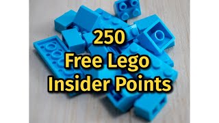 Free Lego Insider points! #lego