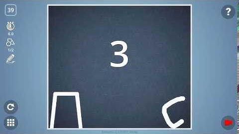 Check out how I solved level 39 in Brain It On! #BrainItOn