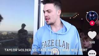 Full Taylor Holder and Faze Adapt argue about fighting Guide