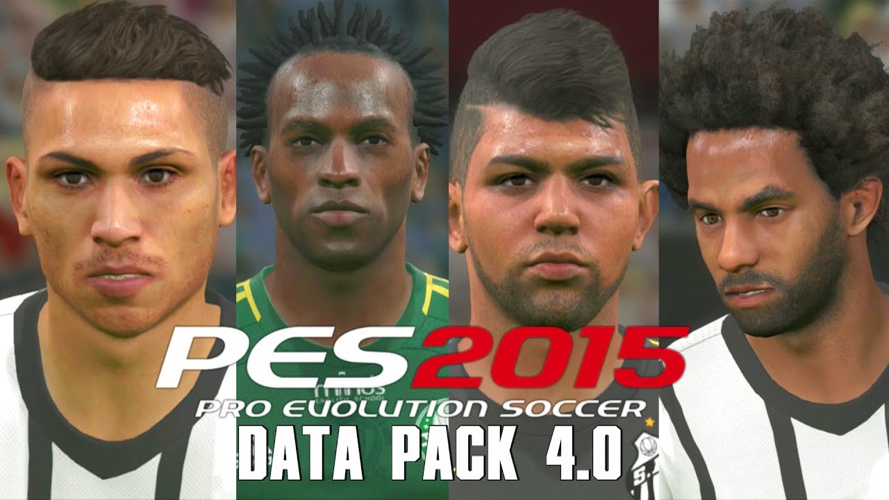 PES 2015 - Data Pack 4.0 (Faces,bolas e chuteiras) HD