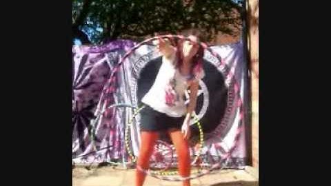 #12 chemigals HOOP tutorial Simple isolation in slow motion hooping