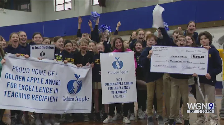 St. Andrews teacher wins prestigious Golden Apple Award