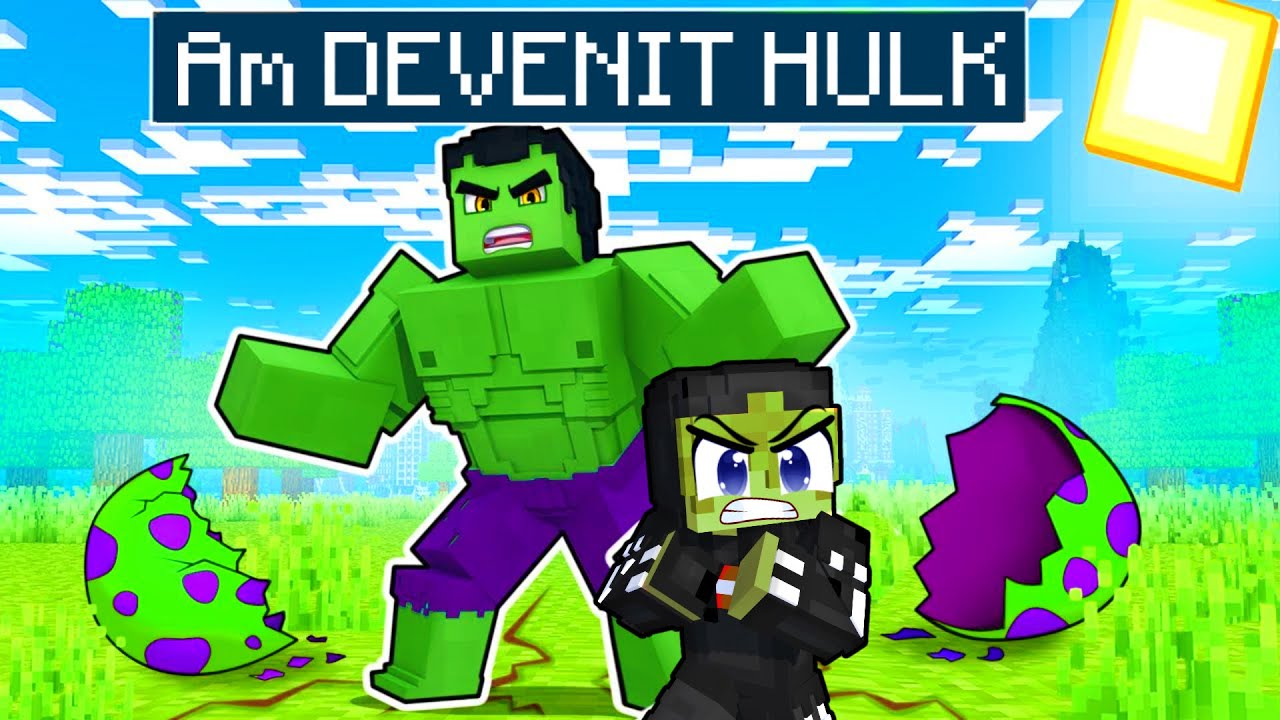 Am DEVENIT HULK in Minecraft! DISTRUG ORASUL!?