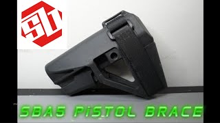 If you have an SBA5 pistol brace, YOU MUST WATCH THIS!!!