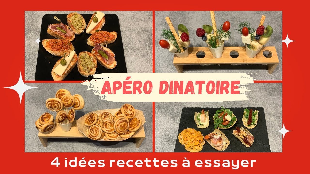 Apéro dînatoire pour vos réveillons. A essayer absolument !