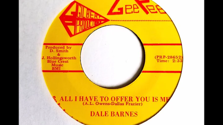 Dale Barnes - All I Have To Offer You Is Me (Count...