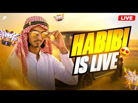 HABIBI IS LIVE \\ FREE FIRE LIVE GIVEAWAY #freefirelive #raistar #gyangaming #up40ff