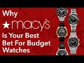 Why Macy's Is Your Best Bet For Budget Watches
