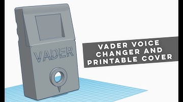 Vader Voice change and printable cover