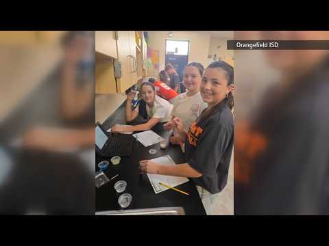 Orangefield eighth graders get hands-on chemistry lesson