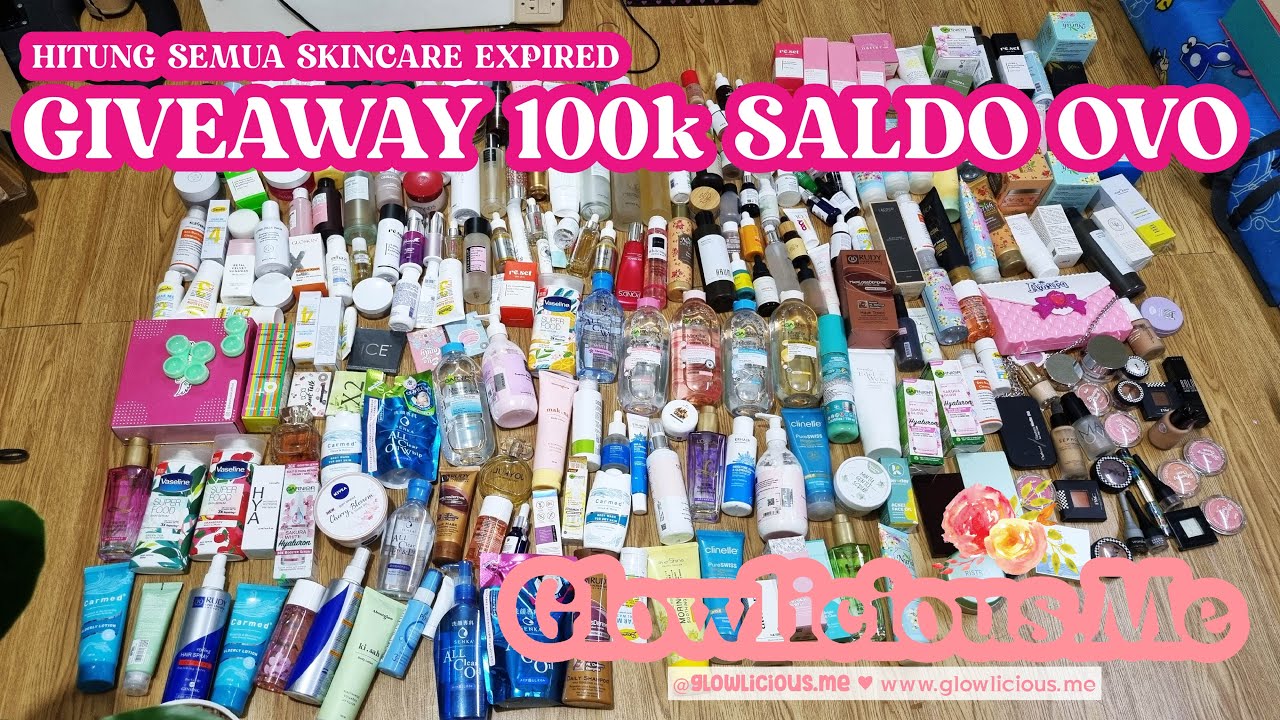 hitung-skincare-expired-giveaway-100k-saldo-ovo-youtube