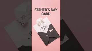 Father's Day Card 💙✨ | DIY Handmade Card for Dad | Easy Craft #Shorts