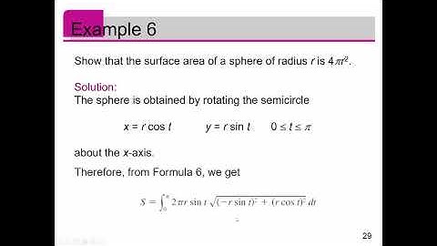 Calculus 3 - Section 10.2: Calculus with Parametric Curves - Part 4: Surface Area -b