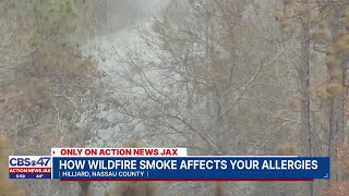 Wildfire smoke raises air quality and health concerns across Northeast Florida