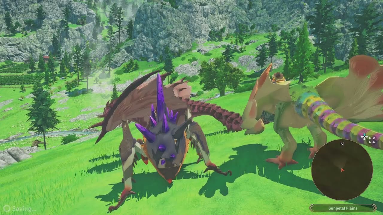 Defeating Pink Rathian - Monster Hunter Stories 3 Demo