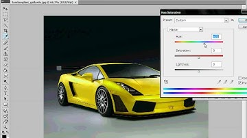 HOW TO CHANGE COLOUR OF CAR IN PHOTOSHOP CS4.flv