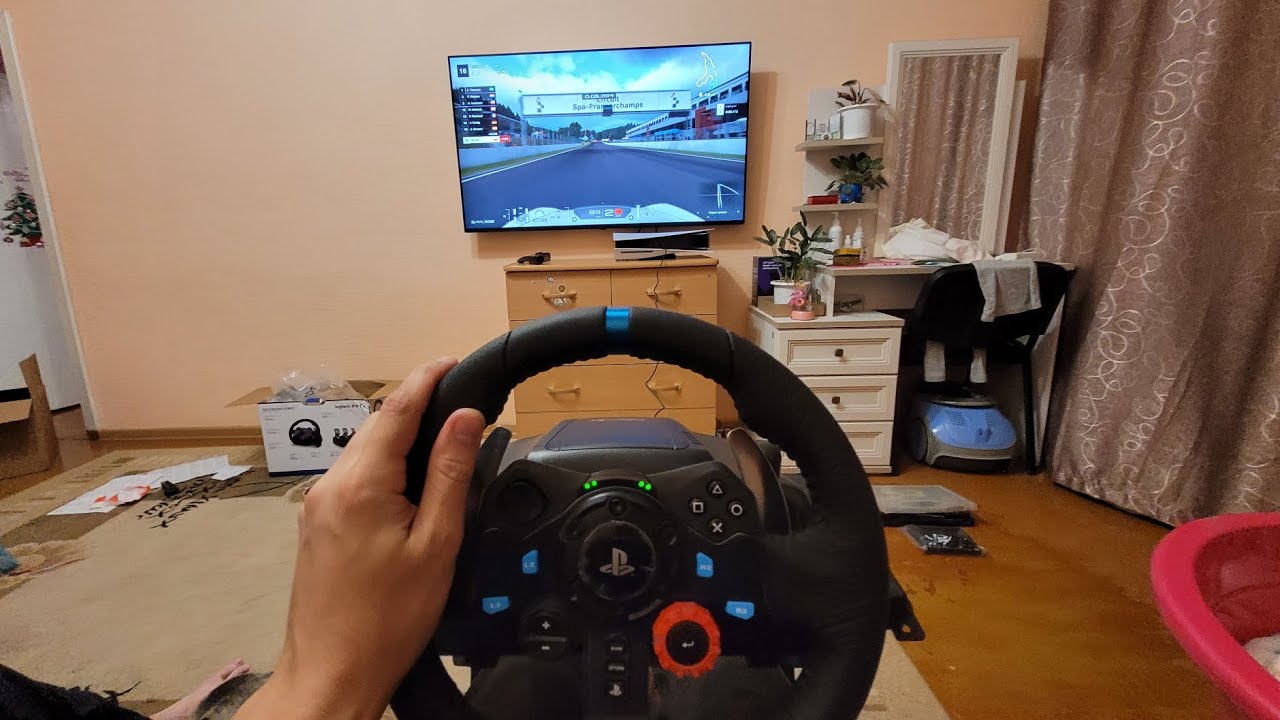 Распаковка Лоджитек Джи 29 Logitech G29 - YouTube
