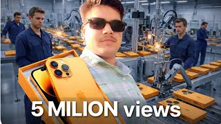 😱 iPhone 17 Pro Max Factory Inside | Orange Titanium Kaise Banta Hai? (Full Process) 🔥